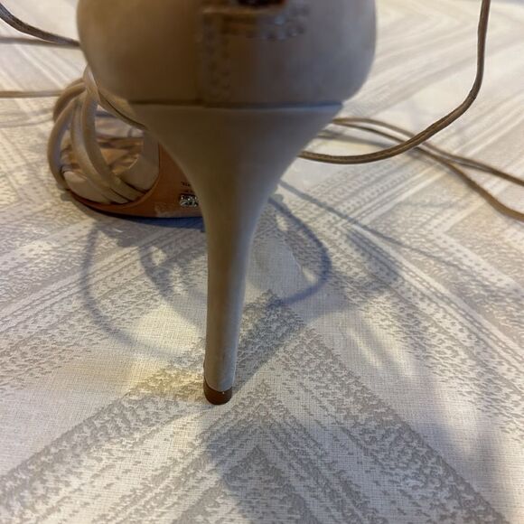 Schultz Women’s Valquis Lace Up Tassel Stiletto Heeled Sandals - Picture 8 of 9